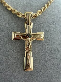 Zlaty kříž - přívěsek 19.67g 585 14k - NOVY NENOŠENÝ ZLATO