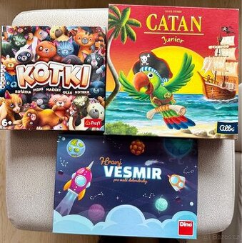 Stolní hry Catan Junior, Kotki a Vesmír