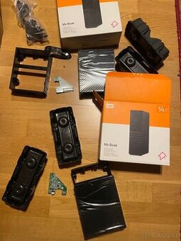 Krabička od externího 3,5 disku WD mybook