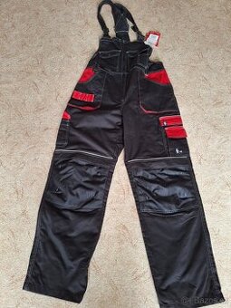 Zimni pracovní kalhoty s laclem