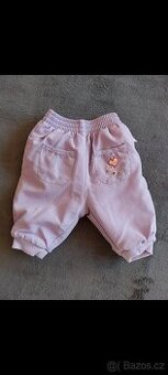 Dětské zateplené kalhoty 56