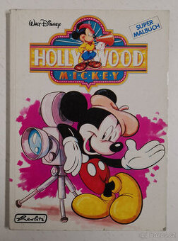 Retro Omaľovánka Hollywood Mickey