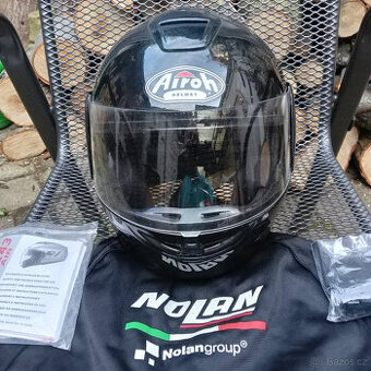 Motocyklová přilba, helma NOLAN Airoh N43 + povlak