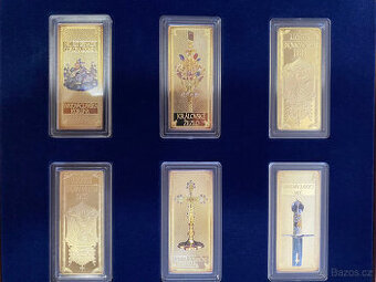 Prodám kolekci pamětních cihliček bankovek