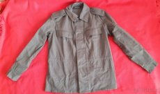 Vojenský pracovní kabát - dlouhý rukáv 80-léta