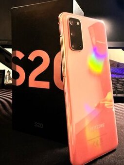 Samsung Galaxy S20 128GB Cloud Pink + kryty ZDARMA