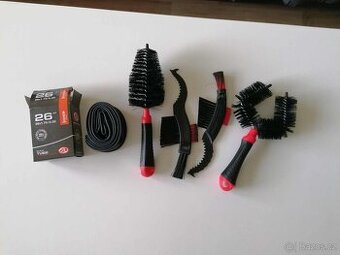 duše na kolo zn. Autor AT-MTB-26"slim FV4 a čistící sada