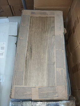 Dlažba dekor dřeva tmavší