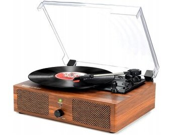 Nový gramofon s Bluetooth, USB a reproduktory.....