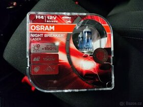 Autožárovka Osram Night Breaker Laser +150% 64193NL-HCB H4 1