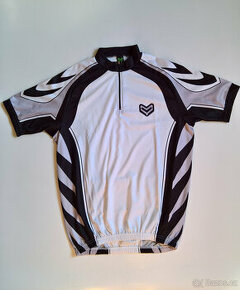 Cyklistický dres Marilena,černo-bílý - nový