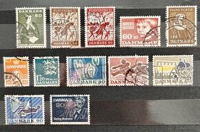Známky Dánsko 1971, ražené, komplet