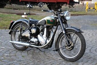 BSA B31 OHV 350ccm - rok 1952 s Doklady