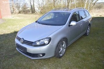 VW Golf 6 combi 2,0 103 kw Panorama Kůže Highline
