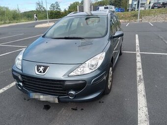 Peugeot 307 1.6hdi 66kw STK 1/27 plus daruji Plecháče s pneu