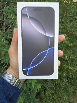 Apple iPhone 16 pro 256GB Black