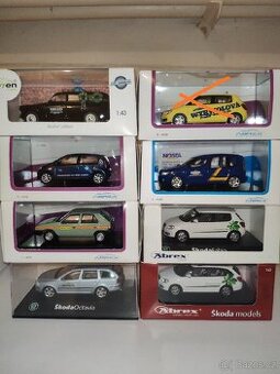 Abrex Škoda modely firemní