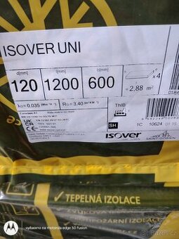 Izolace tepelná Isover uni 1200x600 mm