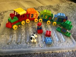Lego duplo vláček s čísly