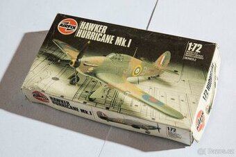 model letadla Hawker Hurricane mkI 1/72 od Airfix