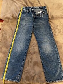 Baggy jeans GAP - vel.12 - na výšku postavy 150-158 - 1