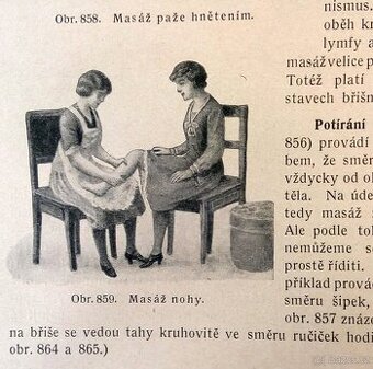 Starožitné lékařské knihy Nové domácí léčení, rok 1920