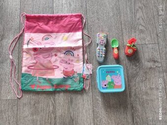 peppa pig taska a hraci konzole