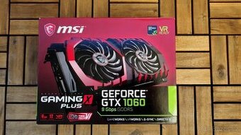 MSI GEFORCE GTX 1060 6GB Gaming X Plus - 9 Gbps