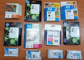 Inkoustové cartridge HP Hewlett Packard viz foto, 99Kc/ks