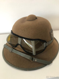 WH Afrikakorps - tropická helma - 1