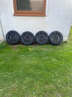 Alu kola Wheelworld 5x112, R18, zimní pneu