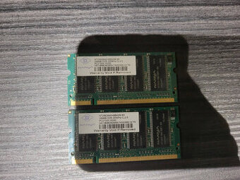 SO-DIMM DDR 256MB 2x