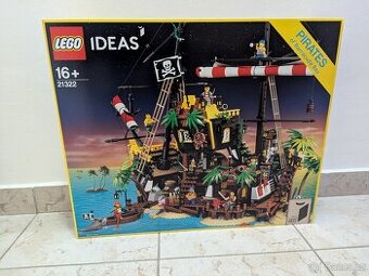 LEGO Ideas 21322 Zátoka pirátů z lodě Barakuda