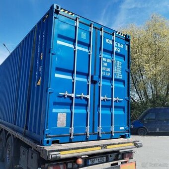 Lodní kontejner 40'HC, modrý