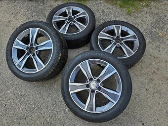 Zimní ALU kola originál Mercedes C – 5x112, 7Jx17 ET48,5