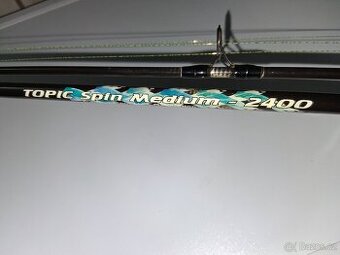Přívlačový prut Topic Spin + naviják Delphin