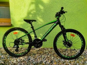 Značkové dětské kolo LEADER FOX 24" DISC