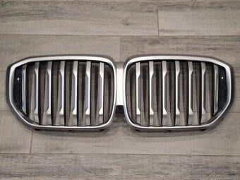 Přední maska – ledvinky BMW G05 X5 matný chrom originál