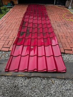 Prodám plechovou střešní krytinu
