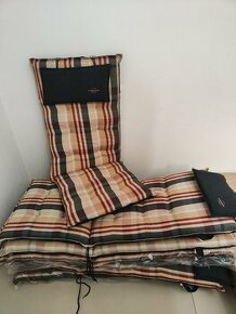 NEPOUŽITÉ potahy na křesla s opěrkou - 6 ks