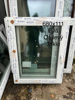 Plastové okno 680x1110 OS Levé
