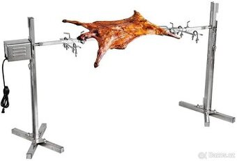 Rotační gril  s motorem a stojanem