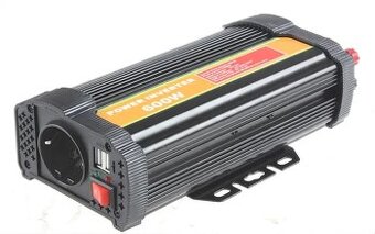 Měnič napětí 12 V na 230 V, výkon 600W