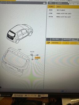 Hyundai IX20 5. DVEŘE originál nové