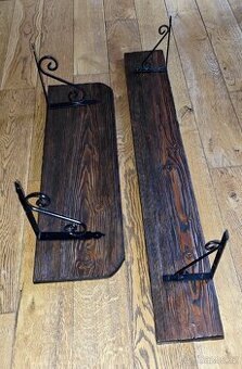 Prodám rustikální police