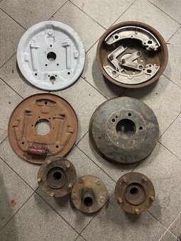 Náhradní díly TATRA 87 Brzdový buben, čelist, náboj