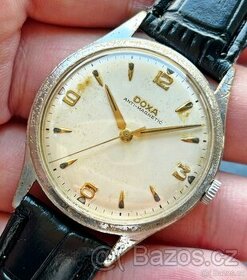 Švajčiarske mechanické hodinky Doxa Anti-magnetic z 50. let