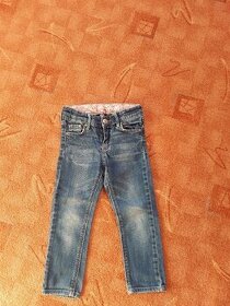 Dívčí kalhoty, rifle, džíny, vel. 98