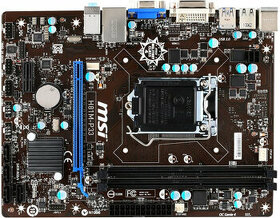 MSI H81M-P33 - Intel H81 - CPU i3 4330