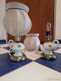 Retro porcelánové lampičky - 1